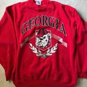 1785Vintage Georgia Bulldogs University Uga Sweatshirt